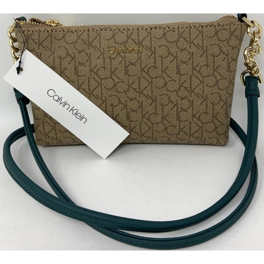 Calvin Klein purse CKJ Monogram Soft Trifold Black | Buy bags, purses &  accessories online | modeherz